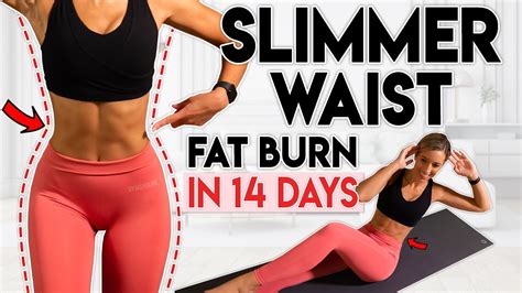 Slimmer Waist And Lose Lower Belly Fat In Days Min Workout Youtube