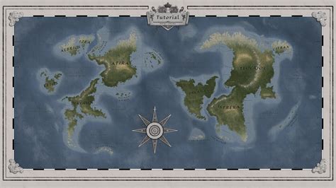 Timelapse Fantasy World Map For Dandd In Photoshop Youtube