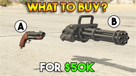 Gta 5 Online Minigun Vs Compact Grenade Launcher Which Is Best