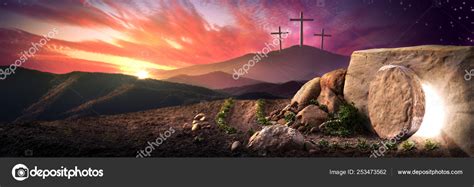 Jesus Tomb And Cross