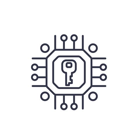 Encryption Cryptography Vector Linear Icon 2697458 Vector Art At Vecteezy