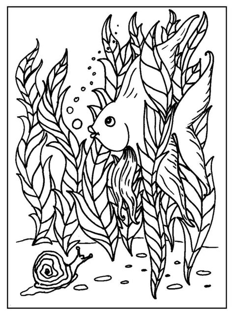 Funny Fish Coloring Pages – S.Mac's Place to Be