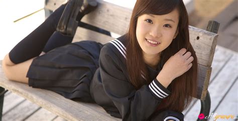 Teen Kana Yuuki Is Schoolgirl With Nice Face And Slender Figure
