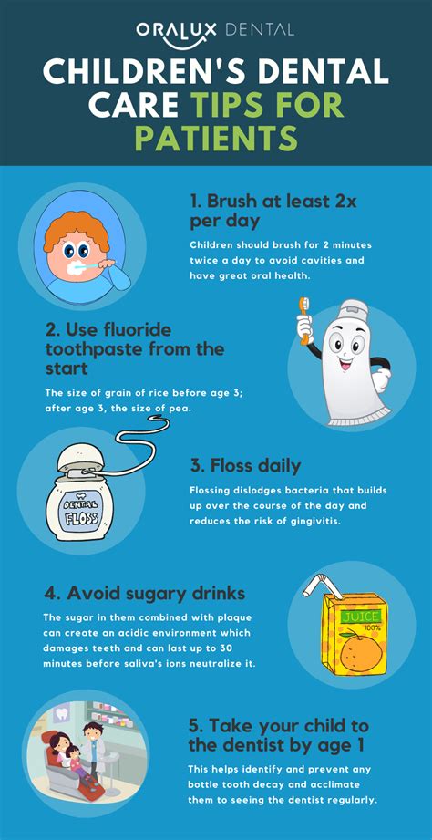Childrens Dental Care Tips For Patients Oralux Dental
