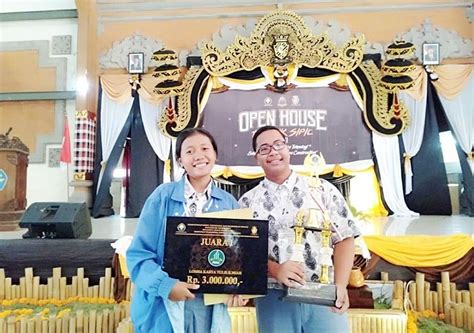 Juara 1 Lomba Karya Tulis Ilmiah Pesc Tingkat Smasmk Se Jawa Bali