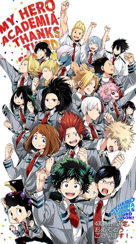 More hd wallpapers of boku no hero academia anime and boku no hero academia anime characters will be added soon. BNHA Class 1-A Wallpapers - Wallpaper Cave