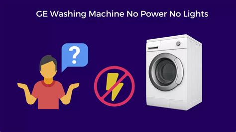Ge Washing Machine No Power No Lights Fixed It Appliance Fix Master