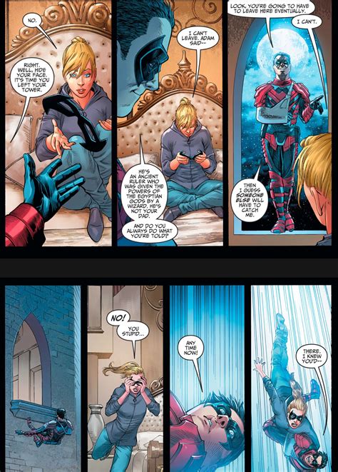 Injustice Nightwing Damian Wayne And Supergirl Kara Zor El