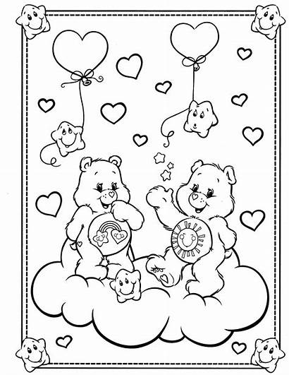 Care Bears Coloring Bear Colorear Dibujos Adultos