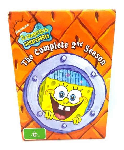 Spongebob Squarepants Season 2 3 Dvd Boxed Set Pre Owned 2017