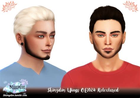 Simiracle Wings Oe1024 Hair Retextured Sims 4 Hairs All In One Photos