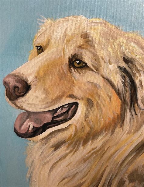 Australian Shepherd Painting By Kelsey Raines Fine Art America