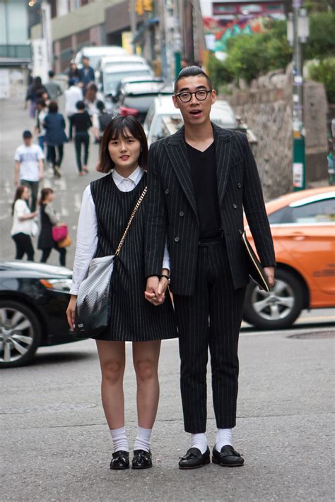 Couples Street Style Takes Over Seoul Fashion Week Vogue