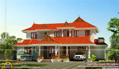 Kerala Traditional Style 4bhk House Kerala Home Design And Floor Plans
