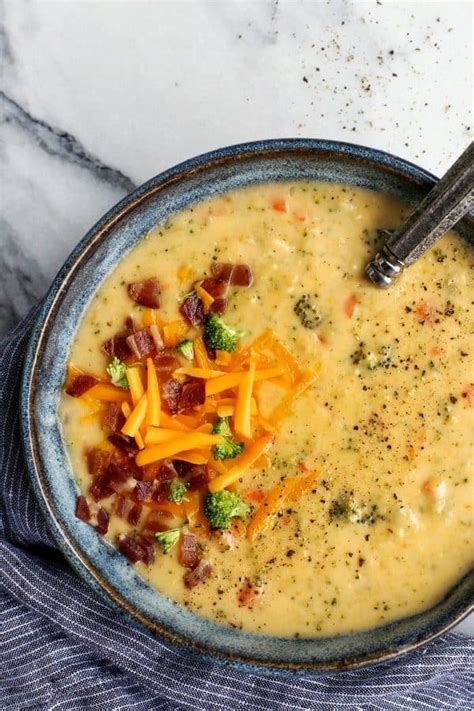 The Best Broccoli Cheddar Soup Recipe A Farmgirls Dabbles
