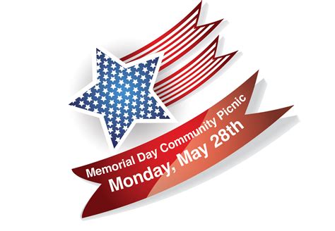 Usa Memorial Day Png Image File Flag Of The United States Clipart