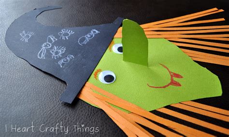 Crafts For Toddlers With Construction Paper Witch Craft Craftrating
