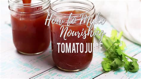 Making sauce from fresh summer tomatoes has long been an insecurity of mine, despite years of cooking experience, including working as a sous chef in a tuscan. How to Make Nourishing Tomato Juice from Tomato Paste - YouTube