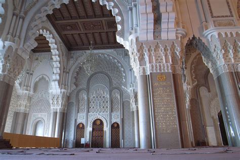 Inside Hassan Ii Mosque Casablanca Morocco A Lintérieur Flickr