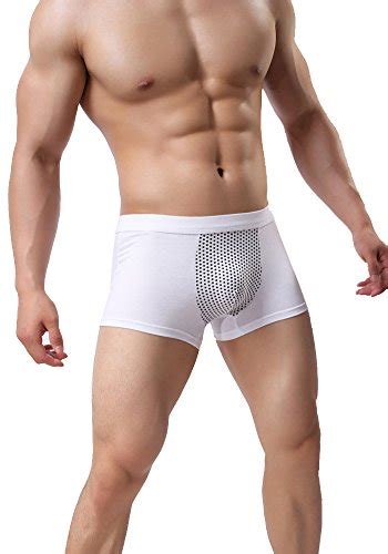 AOQIANG Mens Anti Microbial Underwear Magnets Health Therapy Boxers