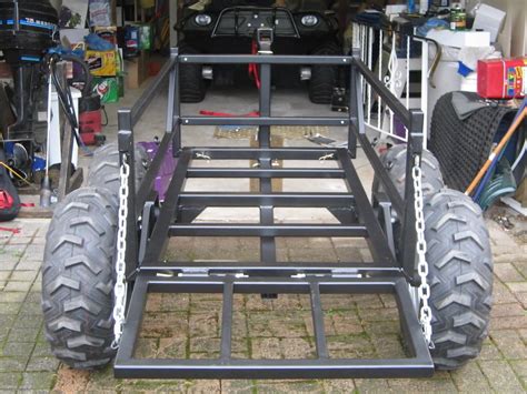 I built this atv trailer with walking suspension because all the trailers out there didn't have what i wanted/needed. ATV "walking beam trailers" - Yamaha Grizzly ATV Forum | Atv trailers, Atv, Quad trailer