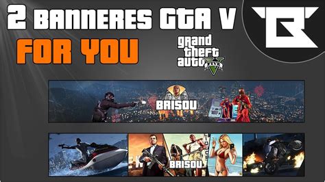 Free Pack Banner Psd Gta V By Brisoudesign Youtube