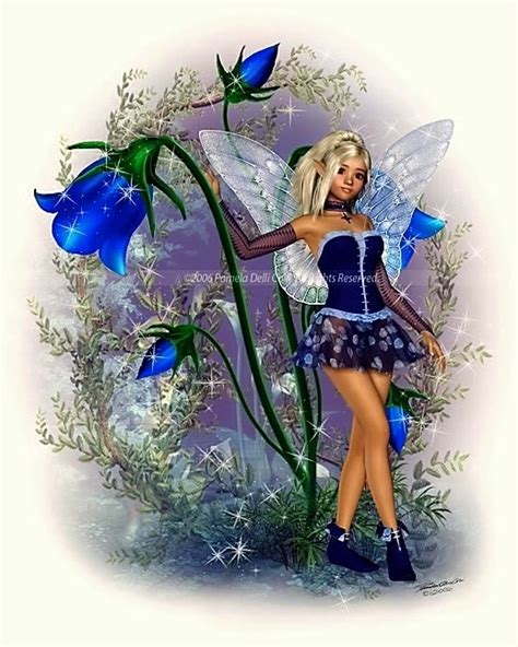 Bluebell Belle Fairy Angel Flower Fairies Bluebells