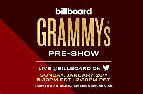 Billboard Grammys Pre-Show: Watch | Billboard – Billboard