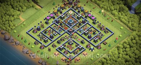 Best Base Th13 With Link Anti Everything Town Hall Level 13 Base Copy 2