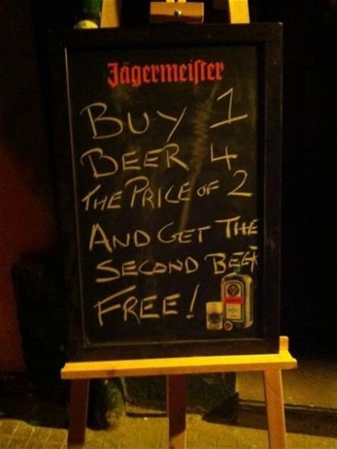 40 Funny And Creative Chalkboard Bar Signs Funny Signs