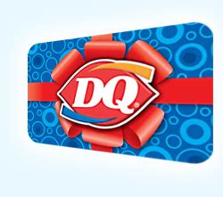 Present this card to the cashier at the time of purchase and the card's available balance will be applied toward your purchase. Free Dairy Queen Gift Cards for 30,000 Winners!,