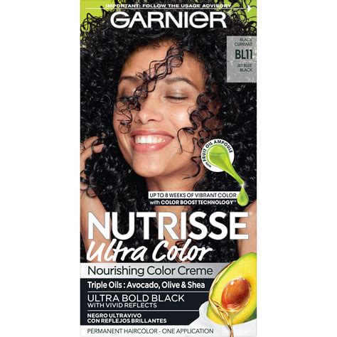 Buy Garnier Hair Color Nutrisse Ultra Color Nourishing Creme Bl11 Jet