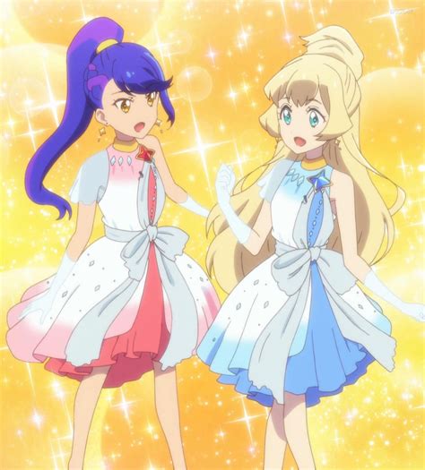 Aikatsu On Parade ＃6．kisaragi Tsubasa And Shiratori Hime Anime Chibi