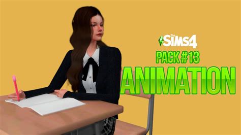Sims 4 Animations Download Pack 13 School Animations Youtube