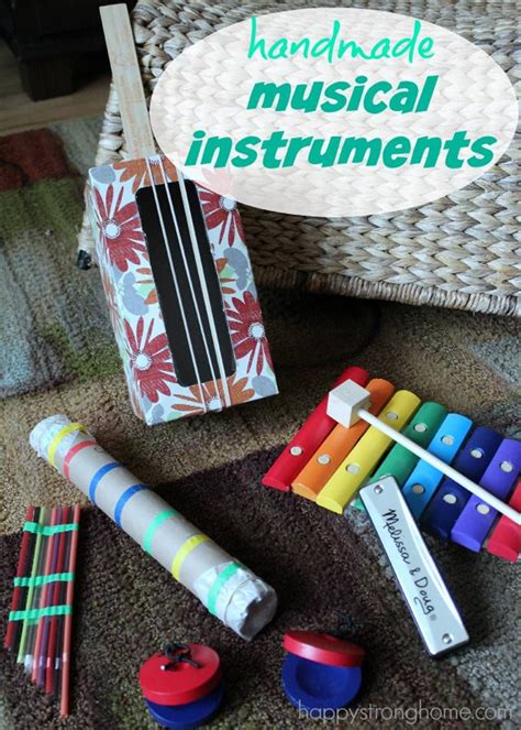 Making Handmade Instruments Crafts For Kids Melissa And Doug Blog