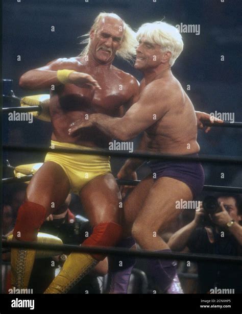 Hulk Hogan Vs Ric Flair Photo By John Barrett Photolink Photo