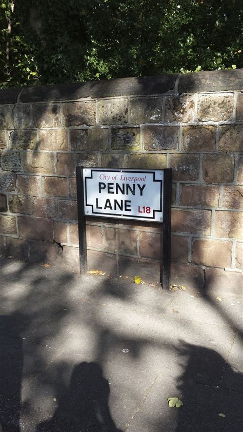 Penny Lane Liverpool England England Land Of Enchantment Liverpool