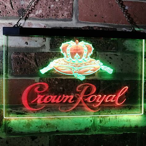 Crown Royal Neon Like Led Sign Dual Color Safespecial