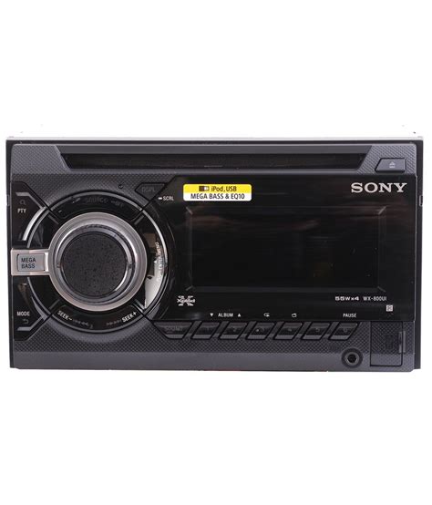 Sony Wx 800ui Car Stereo And Monitor Car Music System Buy Sony Wx 800ui