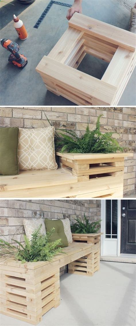 These are 31 of the best and easiest diy projects even beginners can use. 11 Awesome Outdoor bench DIYs - NIFTY DIYS