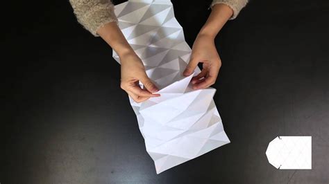 Origami Lighting Shade Youtube