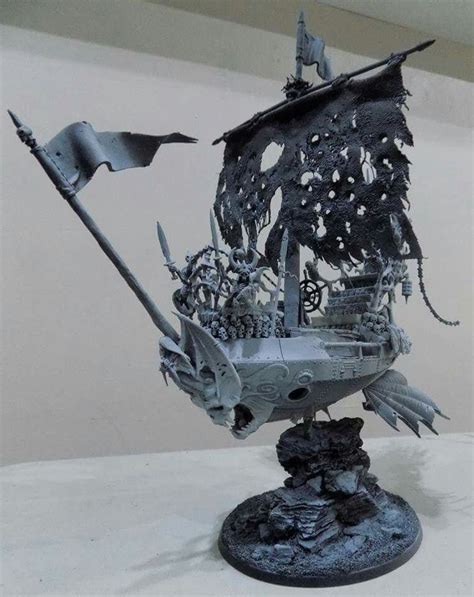 This Would Make A Great Undead Pirate Ship Fantasy Miniatures Mini