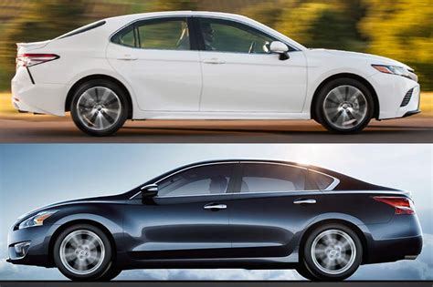 2018 Toyota Camry Vs 2018 Nissan Altima Which Is Better Autotrader