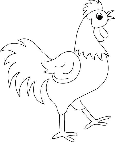 Rooster coloring page free printable coloring pages. Morning bird 14 rooster coloring pages - Print Color Craft
