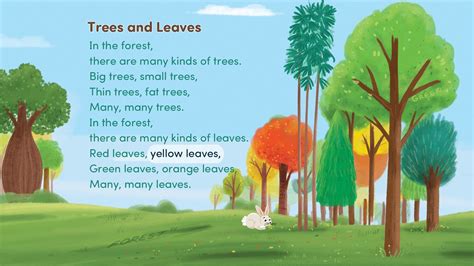Kids Story Trees And Leaves Animated Story For Kids With