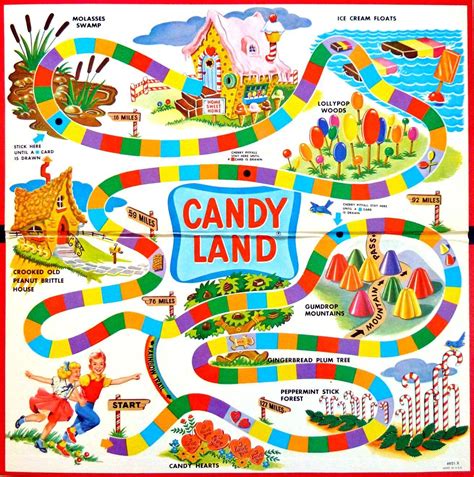 Candy Land The Vintage Board Game That Made Millions Of Kids Dream Of