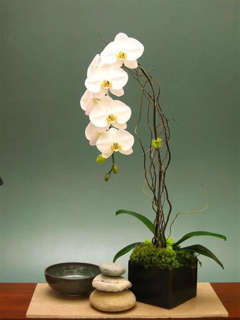 This one is made primarily for perpetual care graves with a bronze or granite vase. Orchids are beautiful, elegant and long lasting flowers ...