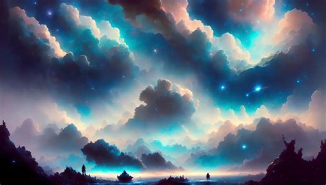 Download Sky Clouds Fantasy Royalty Free Stock Illustration Image