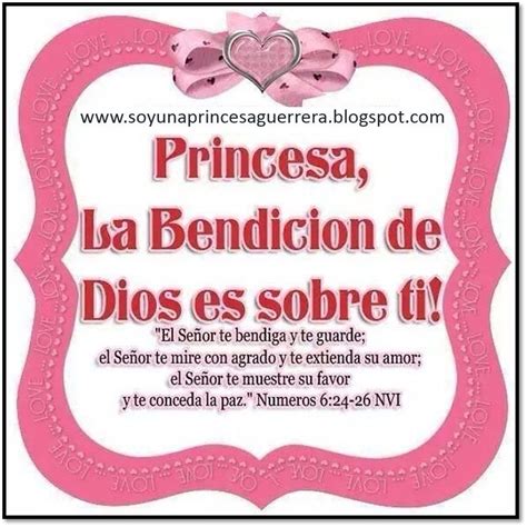 Princesa Bendiciones De Dios Bendiciones Para Ti Dios