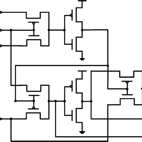 4 Transistor Xorxnor Circuits Download Scientific Diagram